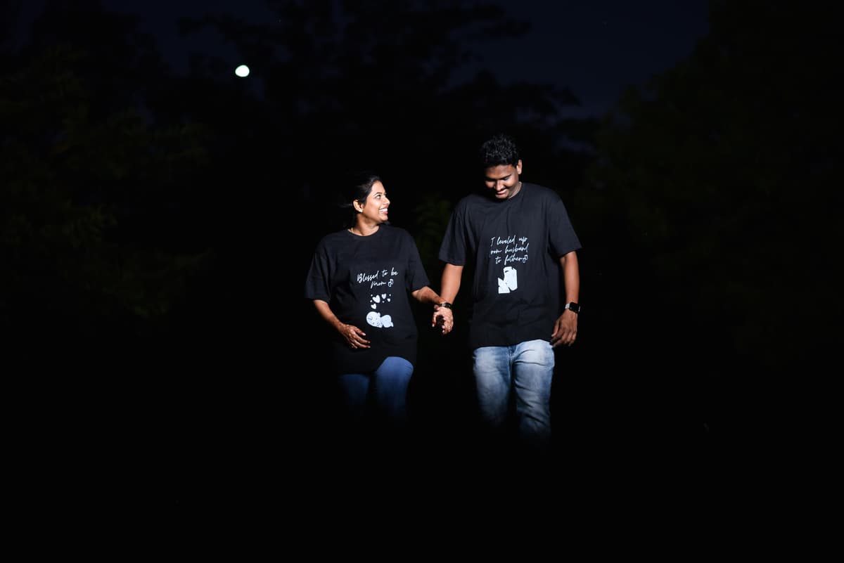 Maternity photoshoot in Thanjavur