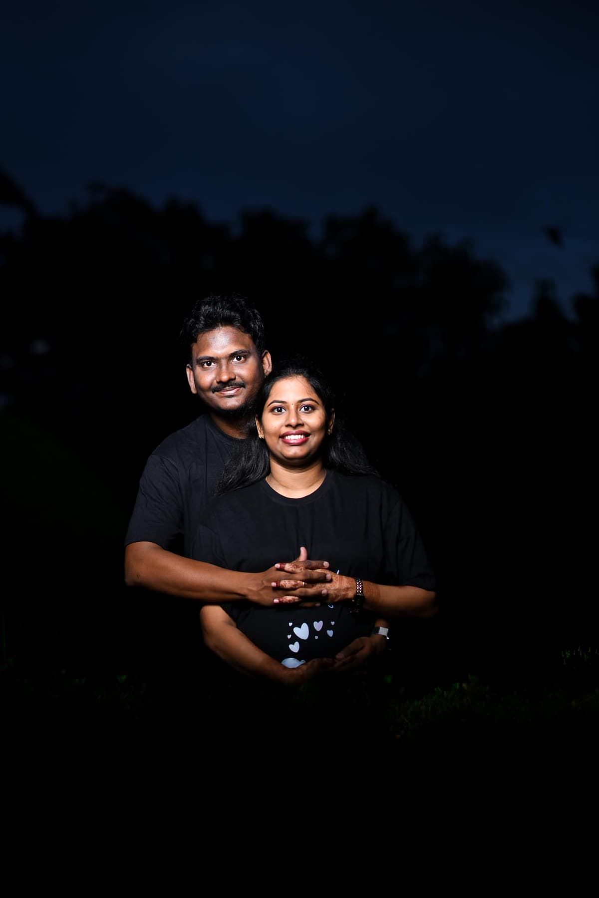 Maternity portraits in Thanjavur
