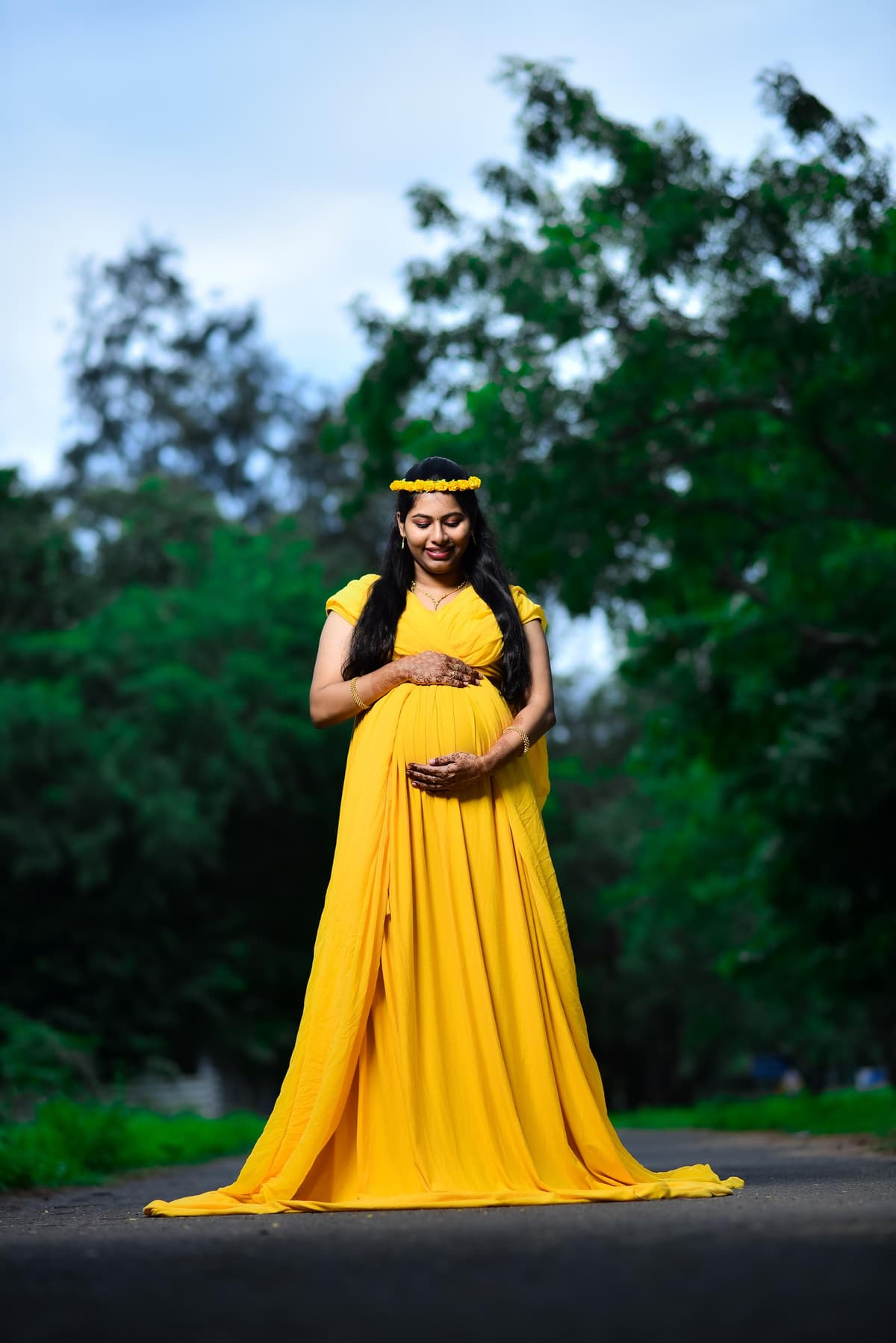 Pregnancy photography in Thanjavur