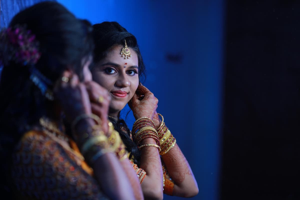 Pre-wedding photo by a photographer in coimbatore